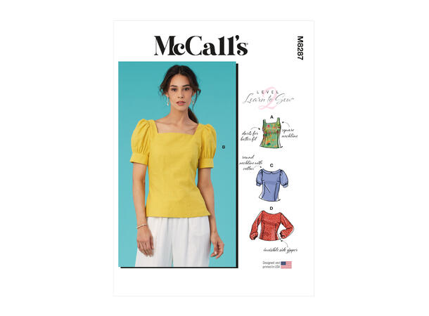 McCall's 8287 - Bluse.