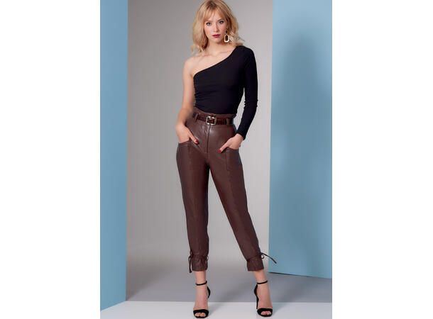 Vogue 1848 - Bukser med høyt liv.