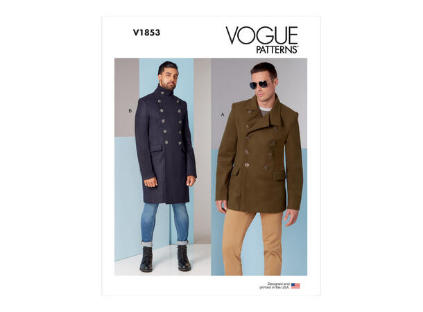 Vogue 1853 - Frakk til herre.