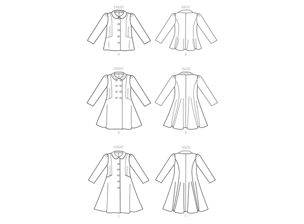 Vogue 1856 - Kåpe og jakke til barn.