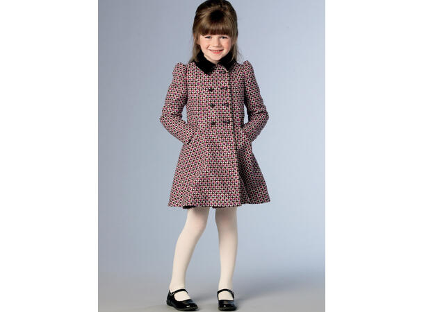 Vogue 1856 - Kåpe og jakke til barn.