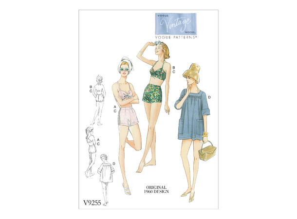 Vogue 9255 - Vintage BH og undertøy