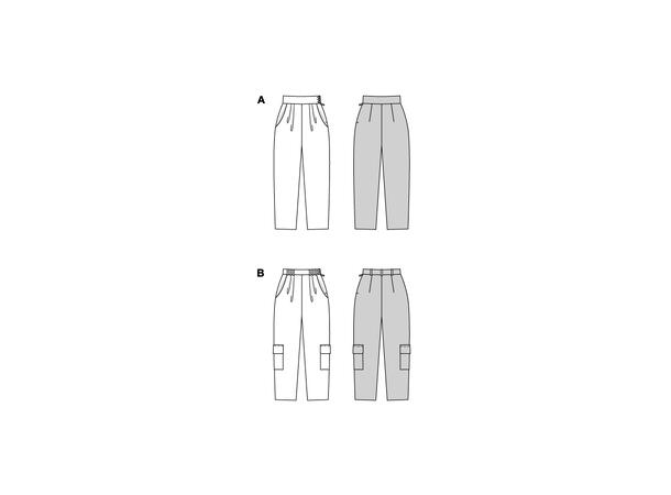 Burda 5740 - Bukse.