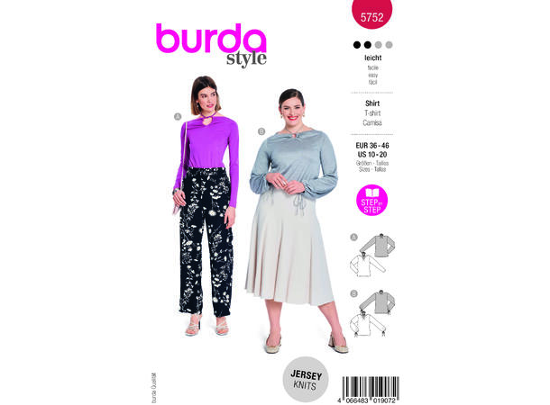 Burda 5752 - Topper.