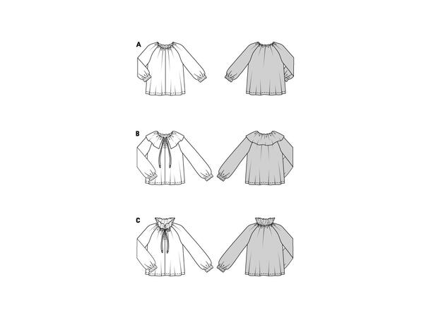 Burda 5771 - Bluse.