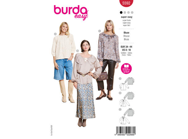 Burda 5771 - Bluse.
