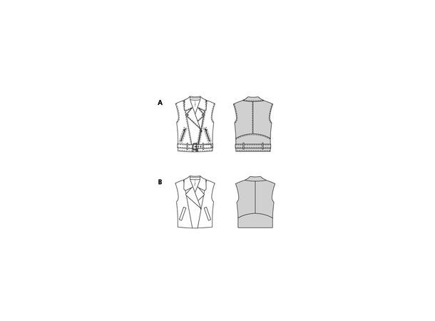 Burda 5827 - Vest