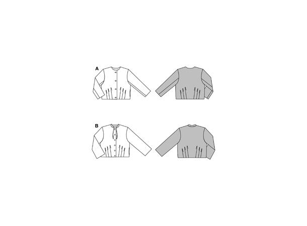 Burda 5855 - Jakke