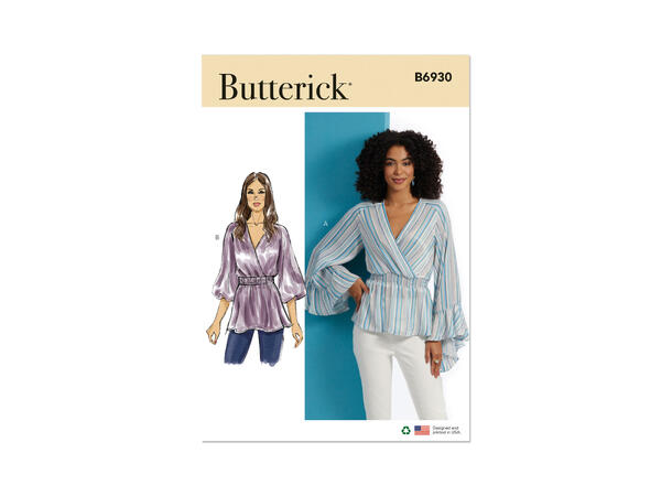 Butterick 6930- Topp til dame
