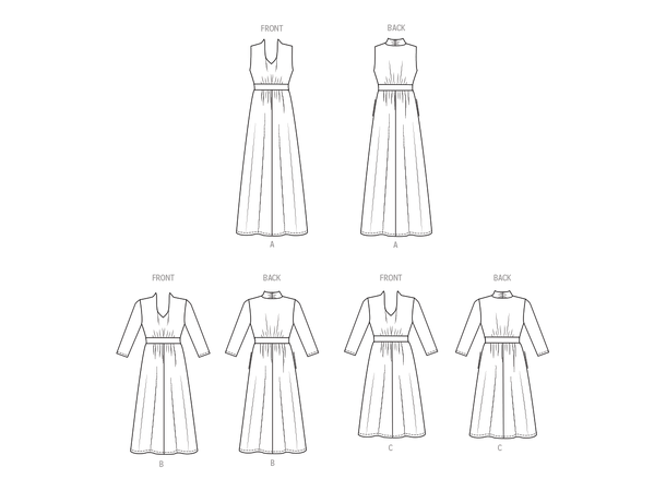 Butterick 6940- Kjole til dame