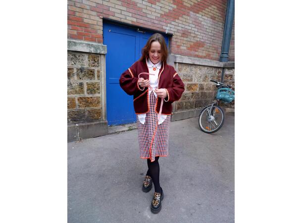 Fæbrik symønster - AMÉLIE jakke.