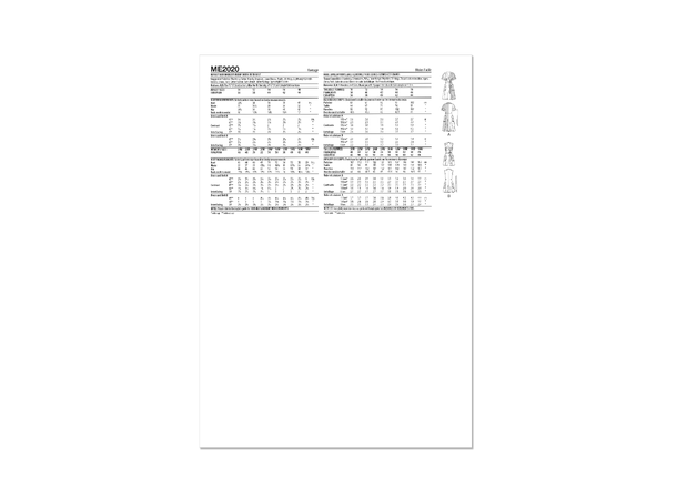 KnowME 2020 - Kjole W2 (20W-22W-24W-26W-28W) 