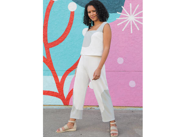 KnowME 2033 - Crop-topp og bukse.