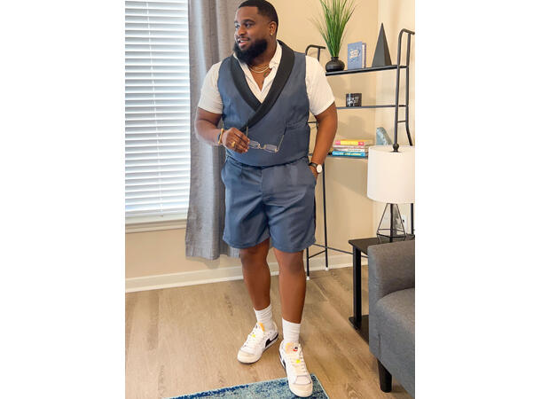 KnowME 2071 - Vest og shorts.