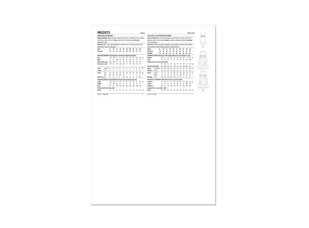 KnowME 2073 - Bh-topp og skjørt.