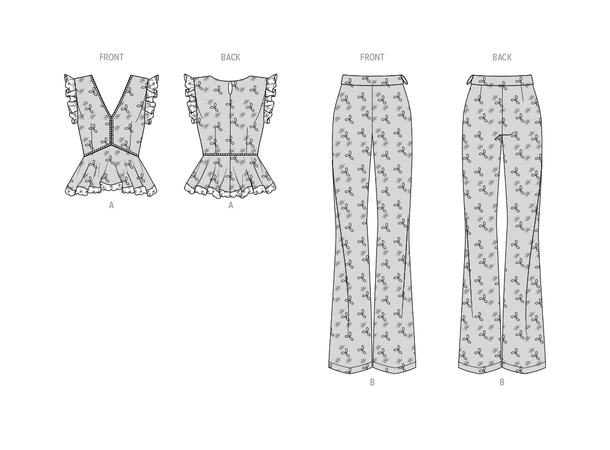 KnowME 2092 - Topp og bukse.