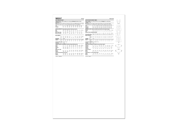 McCall's 8357 - Vintage kjole.