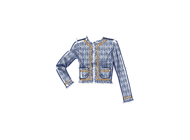 McCall's 8370 - Jakke og skjørt.