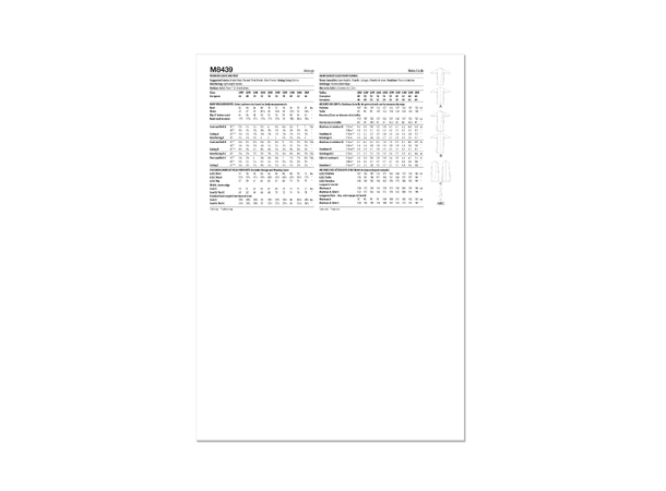 McCall's 8439 - Kåpe og vest.