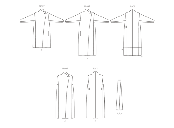 McCall's 8439 - Kåpe og vest.