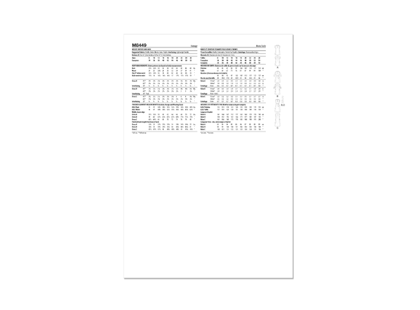 McCall's 8449 - Kjole.