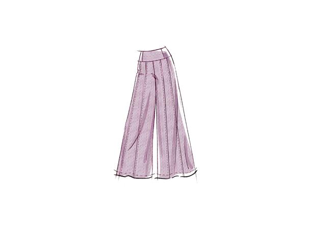 McCall's 8456 - Topp, genser, shorts, culotte og bukse