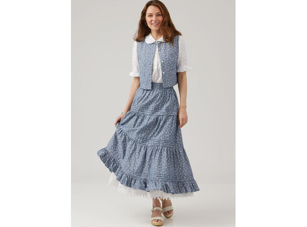 McCall's 8463 - Vintage Vest, Bluse og Skjørt.
