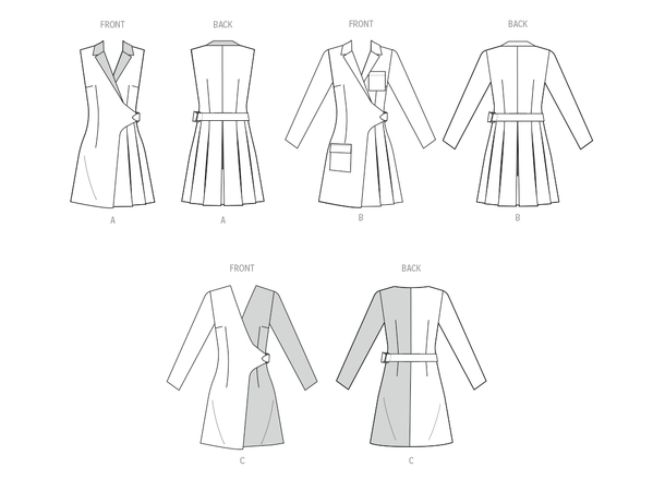 McCall's 8528 - Blazerkjole.