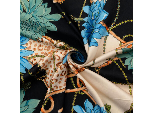 Viskose Sateng Flowers