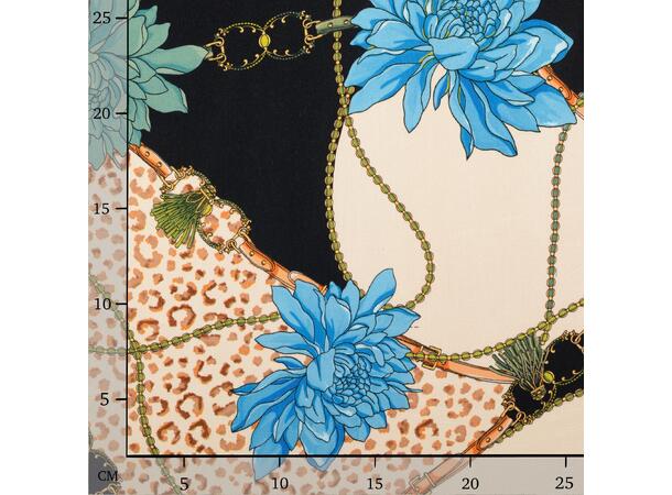 Viskose Sateng Flowers