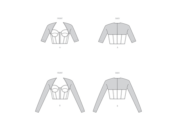 Vogue 1938 - Korsett-topp.