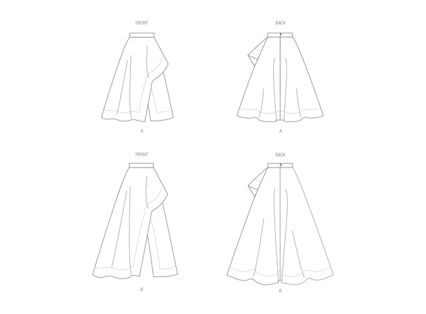 Vogue 1941 - Skjørt.