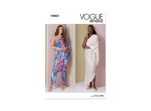 Vogue 2021 - Kjole og Bukse.