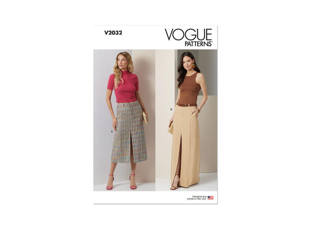 Vogue 2032 - Skjørt.