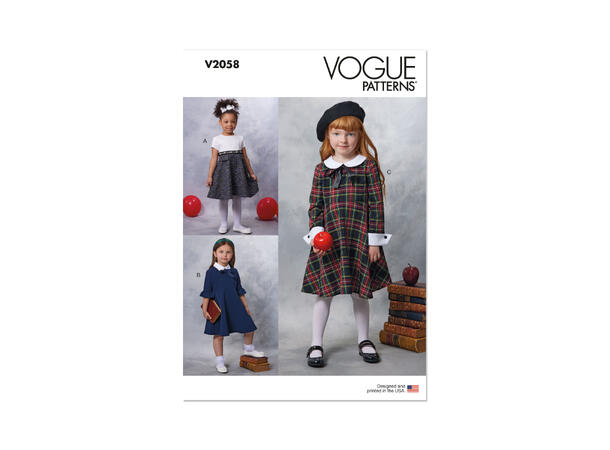 Vogue 2058 - Kjole til barn.