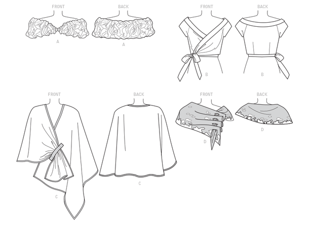 Vogue 9291 - Skuldervaremere.