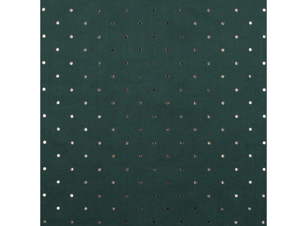 Babycord gold dot Mørk grønn 