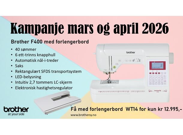 Brother Innov-is F400 Elektronisk symaskin