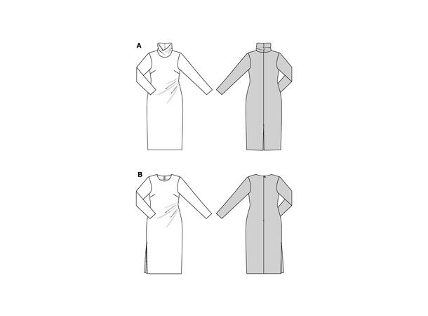 Burda 5736 - Kjole.