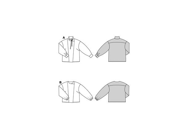 Burda 5771 - Bluse.