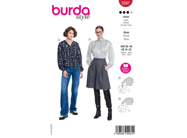 Burda 5771 - Bluse.