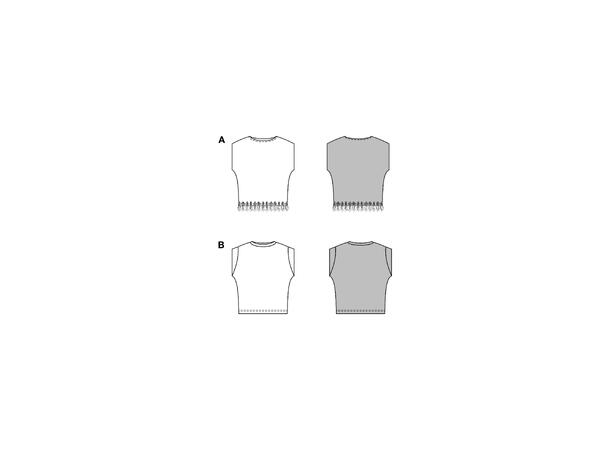 Burda 6010 - T-skjorte