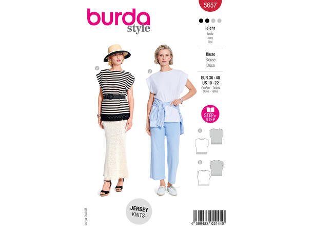 Burda 6010 - T-skjorte