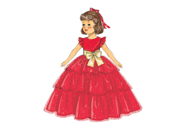 Butterick 6265- Retro dukkeklær