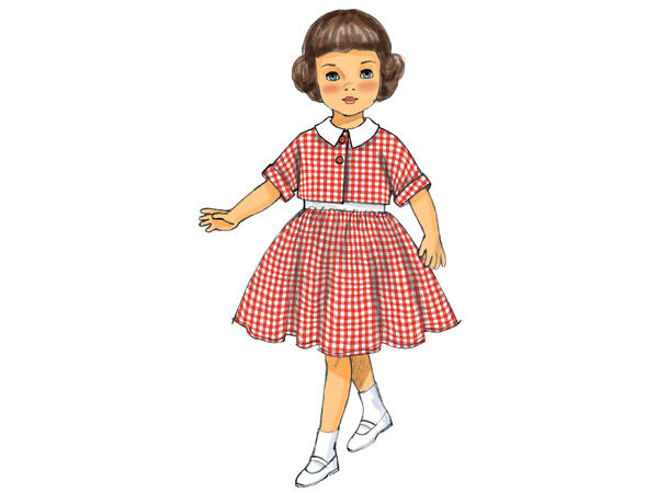 Butterick 6265- Retro dukkeklær