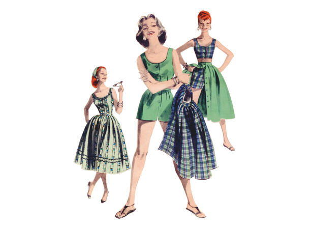 Butterick 6938- Retro klespakke