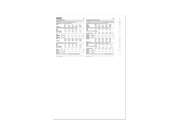 Butterick 6967- Morgenkåpe til dame