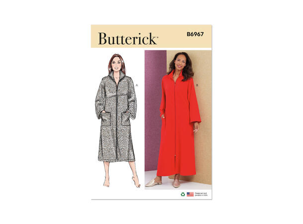 Butterick 6967- Morgenkåpe til dame