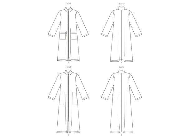 Butterick 6967- Morgenkåpe til dame