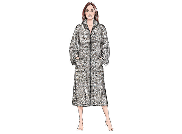 Butterick 6967- Morgenkåpe til dame